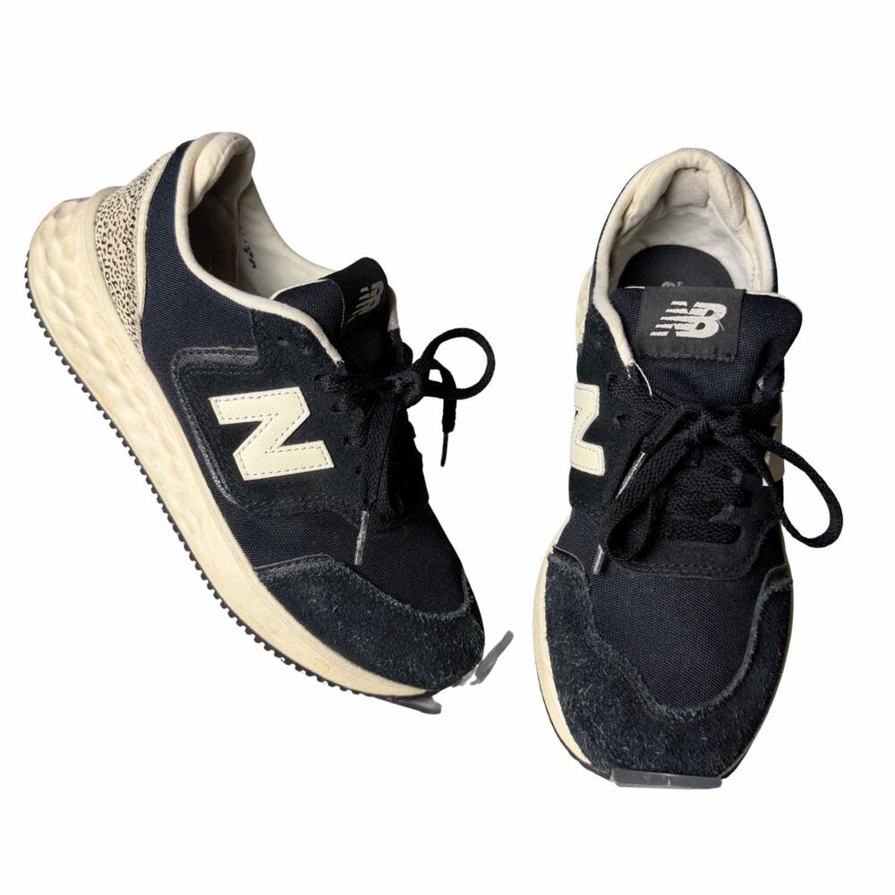New Balance Fresh Foam X 70 Running Shoes Women's 7 B Black Leopard